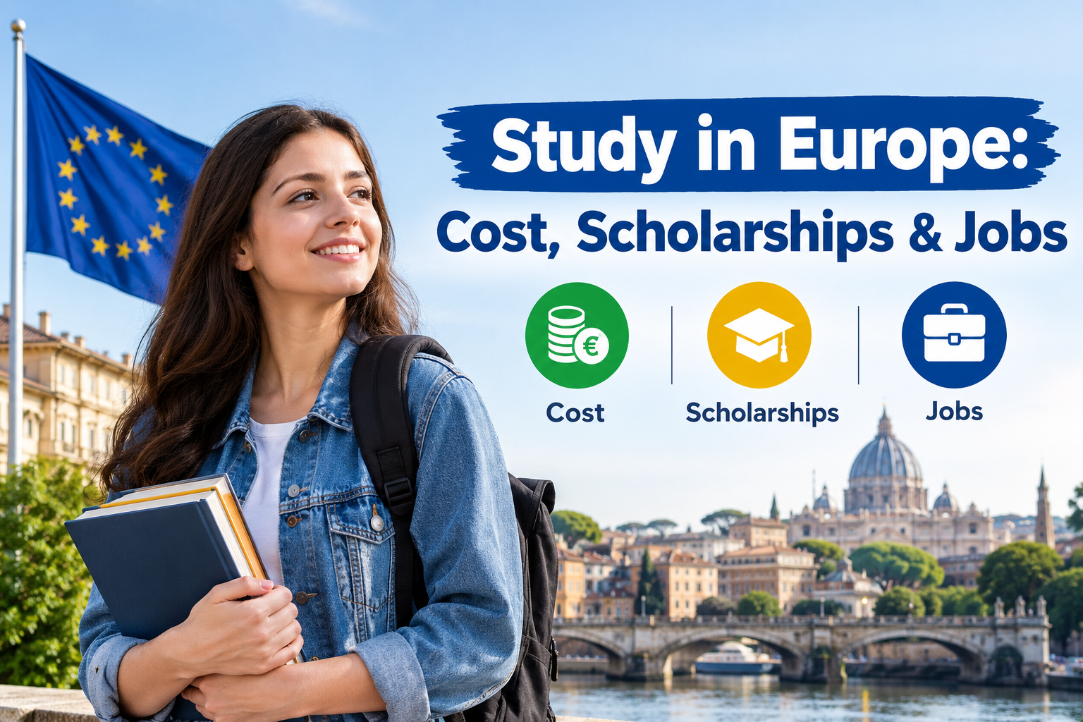 Study in Europe: Cost, Scholarships & Jobs 